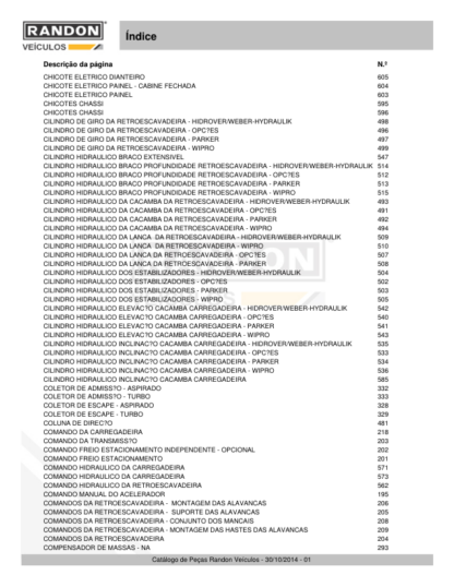 Randon RD406 Advance Backhoe Loader Parts Catalog - Image 7