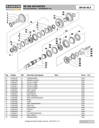 Randon RD406 Backhoe Loader Parts Catalog - Image 11
