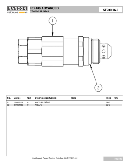 Randon RD406 Backhoe Loader Parts Catalog - Image 15