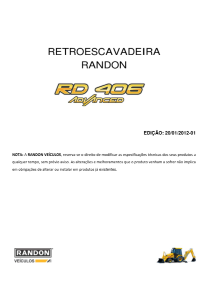 Randon RD406 Backhoe Loader Parts Catalog - Image 6