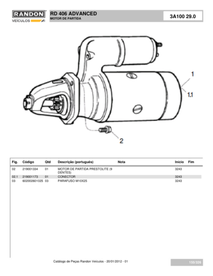 Randon RD406 Backhoe Loader Parts Catalog - Image 9