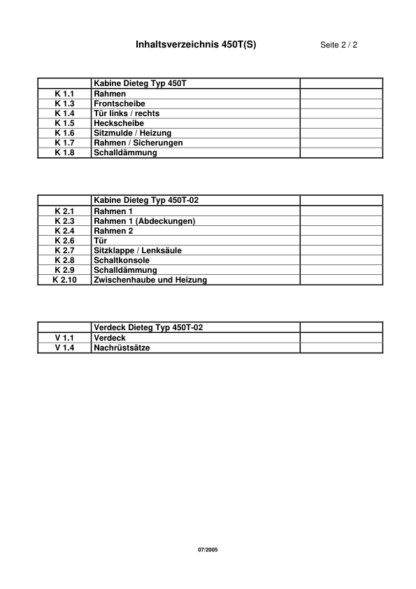 Schaeffer 450T 450TS Wheel Loader Spare Parts List - Image 4