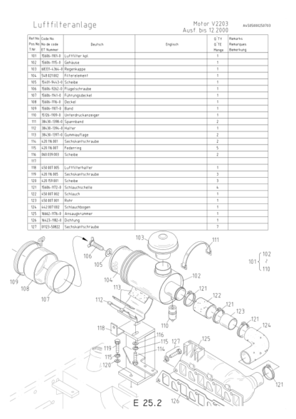 Schaeffer 450T 450TS Wheel Loader Spare Parts List - Image 9