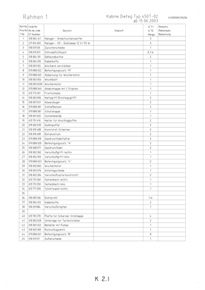 Schaeffer 450T 450TS Wheel Loader Spare Parts List - Image 11