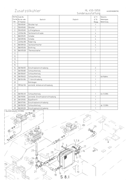 Schaeffer 450T 450TS Wheel Loader Spare Parts List - Image 10