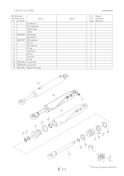 Schaeffer 450T 450TS Wheel Loader Spare Parts List - Image 5