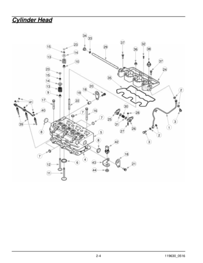 Shibaura S773L Tier4 Diesel Engine Parts Manual - Image 3