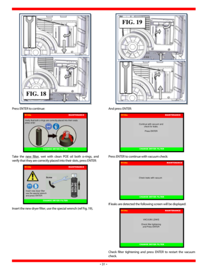 Snap-on EEAC330 R134a Refrigerant Recovery Recycle Recharge Station User Manual - Image 12