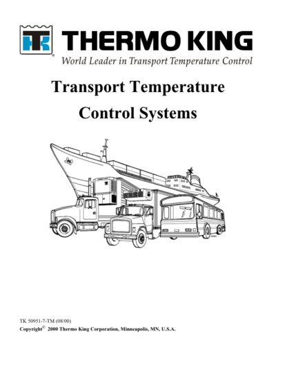 Thermo King Transport Temperature Control Systems Training Manual - Image 2