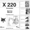 Bobcat X220 Excavator Service Manual SN 508212001