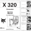Bobcat X320 Excavator Service Manual SN 511720001