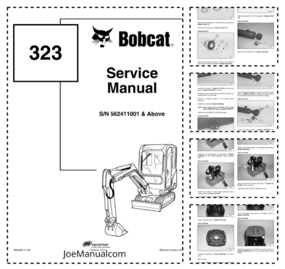 Bobcat 323 Excavator Service Manual SN 562411001 (11-06)