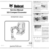 Bobcat 323 Excavator Service Manual SN A9JZ11001