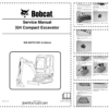 Bobcat 324 Excavator Service Manual SN AKY511001