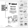 Bobcat 331 331E 334 Excavator Service Manual SN 232-