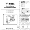 Bobcat 435 Excavator Service Manual SN AACB11001 AACD11001 AA8911001 AA8A11001
