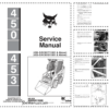 Bobcat 450 453 Skid Steer Loaders Service Manual SN 561711001 561811001