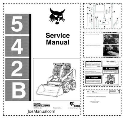 Bobcat 542B Loader Service Manual