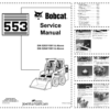 Bobcat 553 Loader Service Manual