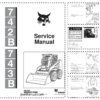 Bobcat 742B 743B Loader Service Manual