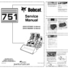 Bobcat 751 Loader Service Manual SN 515730001 515620001