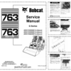Bobcat 763 Loader Service Manual