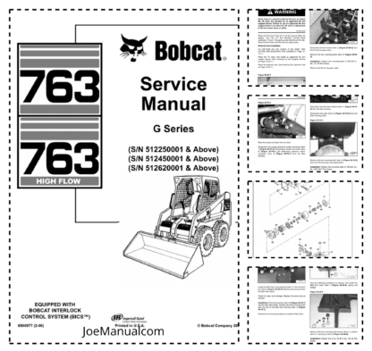 Bobcat 763 Loader Service Manual