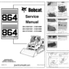 Bobcat 864 Loader Service Manual 2010