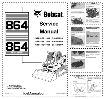 Bobcat 864 Loader Service Manual 2010