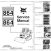 Bobcat 864 Loader Service Manual SN 5169110011