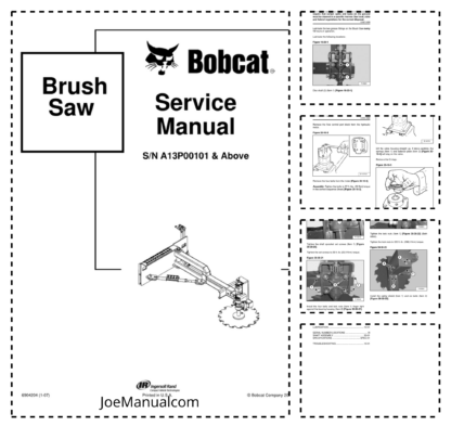 Bobcat Brush Saw Service Manual