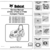 Bobcat CT440 CT445 CT450 Compact Tractor Service Manual