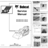 Bobcat MT50 Mini Track Loader Service Manual SN 520611001 522411001