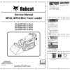 Bobcat MT52 MT55 Mini Track Loader Service Manual 2010