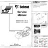 Bobcat MT52 Mini Track Loader Service Manual