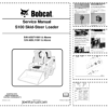 Bobcat S100 Skidsteer Loader Service Manual SN A2G711001 A89L11001 2011