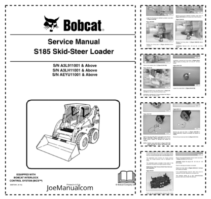 Bobcat S185 Skidsteer Loader Service Manual 2010 Edition