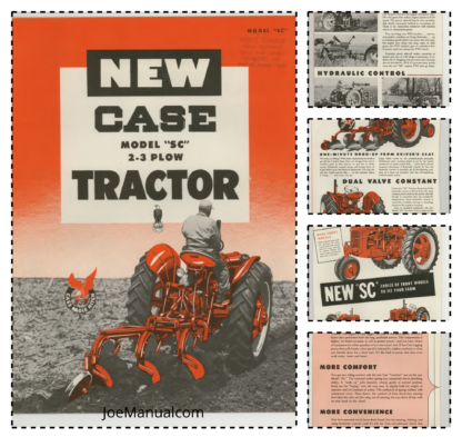 CASE SC New Model Tractor Brochure
