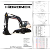 Hidromek HMK 200W-3 Hydraulic Excavator Parts Catalog