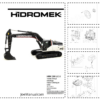 Hidromek HMK 300LC-3 Isuzu Engine Excavator Parts Catalog
