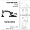 Hidromek HMK 370LC-4 HD Excavator Spare Parts Catalog