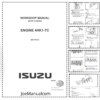 Isuzu 4HK1 2007 N-Series Engine Workshop Manual