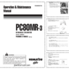 Komatsu PC80MR-3 Excavator Operation and Maintenance Manual