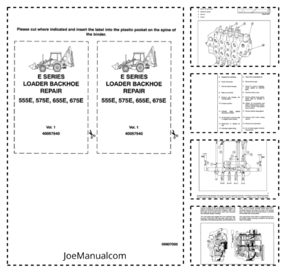 New Holland 555E 575E 655E 675E Backhoe Repair Manual