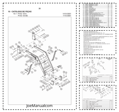 PAD 500 500E Parts Catalog