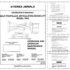 TEREX TA33 Self Propelled Articulating Boom Lift Operation Manual