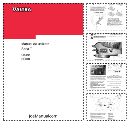 Valtra T121c T171c T121h T191h Tractors User Manual