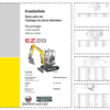 Wacker Neuson EZ28 Excavator Parts Catalog