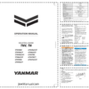 Yanmar TNV Series Common Rail Engines Operation Manual