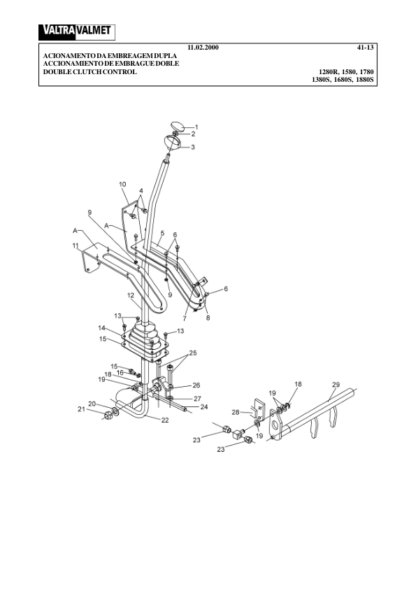 Valtra 1280R 1880S Tractors Parts Catalog - Image 5